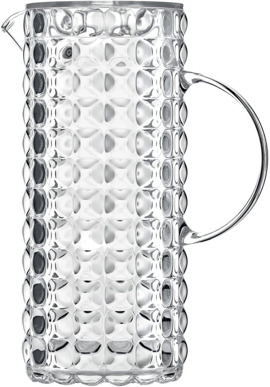 187595 - GUZZINI - Karafë Tiffany me Kapak Transparent, Ø 11.5 x 18.5cm, Lartësi 25.5cm, 1750cc - 22560000