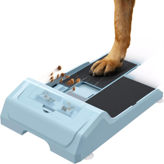 195876 - WOWOOF PET Lodër Lime Thonjsh për Qen me 2 Enigma për Ëmbëlsira, Lodër Interaktive për Trajnimin e Inteligjencës, Jastëk Kruarjeje Thonjsh, Ushqyerje e Ngadaltë dhe Enigmë 2-në-1 për Qen, Materiale Letra Zmerile