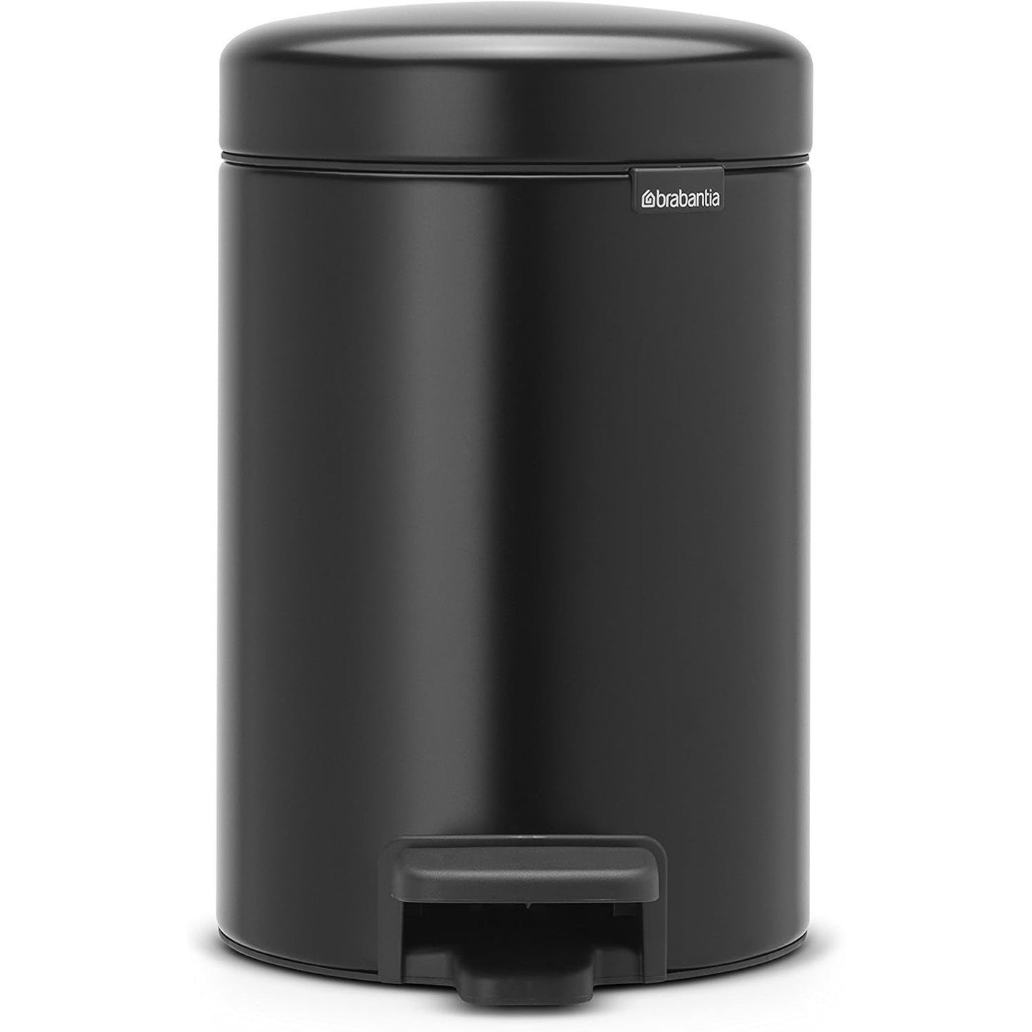 222432 - BRABANTIA Kosh plehrash me pedale, i zi, 3 L