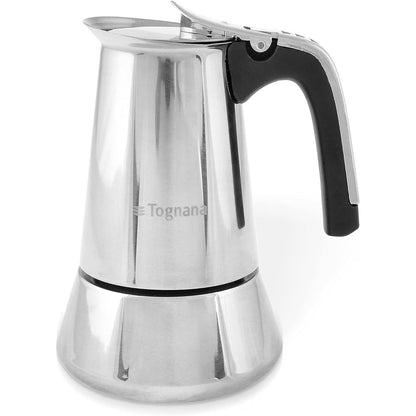 187994 - TOGA RIFLEX Moka Pot për induksion, kapaciteti 4 filxhanë