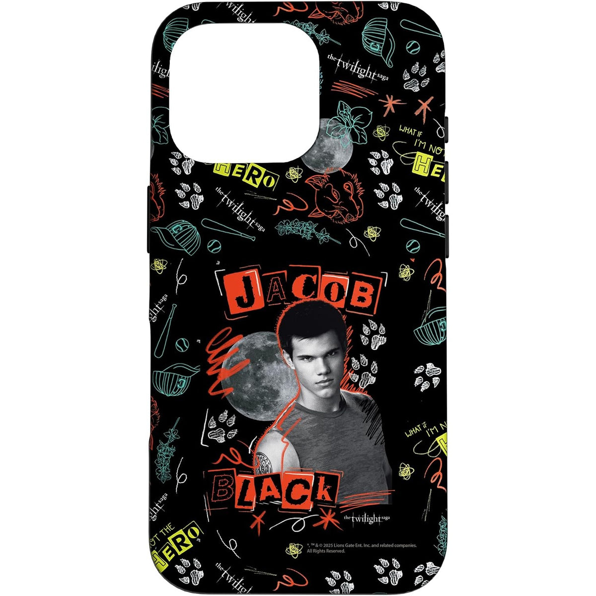 296025 - Jacob Black Mbrojtëse për iPhone 16 Pro nga The Twilight Saga