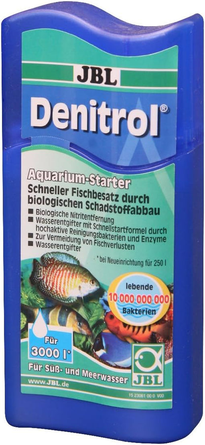 248505 - JBL Denitrol 2306100 | Akuarium Fillestar për Bakteret | 100 ml | Për Akuariume me Ujë të Ëmbël dhe të Kripur