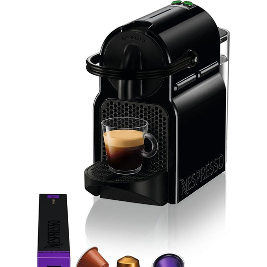118365 - NESPRESSO Inissia EN80.B, Makinë Kafeje e Zinj nga DE'LONGHI, me Sistem Kapsulash Nespresso dhe Depozitë Uji 0.7L