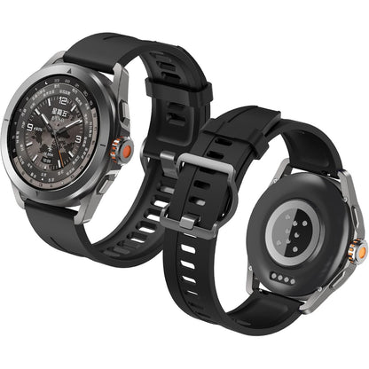267352 - HAOFUN Rrip dore 22 mm për Xiaomi Watch S4/S3/S2/2/2 Pro, silikoni i butë, i zi
