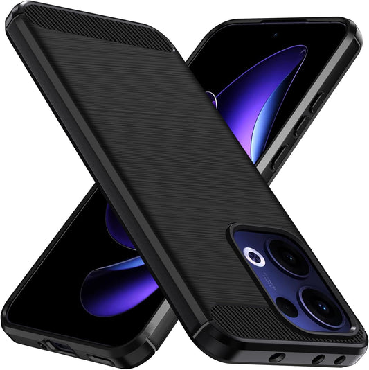 190533 - IVOOLER Mbrojtëse Silikoni për OPPO RENO 13 5G / OPPO RENO13 5G, Mbrojtje ndaj Goditjeve të Gradës Ushtarake, Mbrojtëse e Hollë e Butë TPU Kundër Gërvishtjeve për Parakolpin e Pasmë, e Zëzë