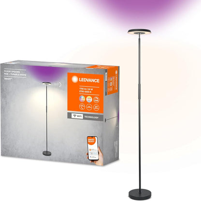 157041 - LEDVANCE - Llambë Muri dhe Çorape SMART+ WiFi, e Zezë, 13.5 W, 1750 LM, Dritë e Bardhë dhe me Ngjyra e Rregullueshme, 2 Burime Drite, E Errësueshme, Jetëgjatësi e Shkëlqyer, Dritë RGB, 3000k