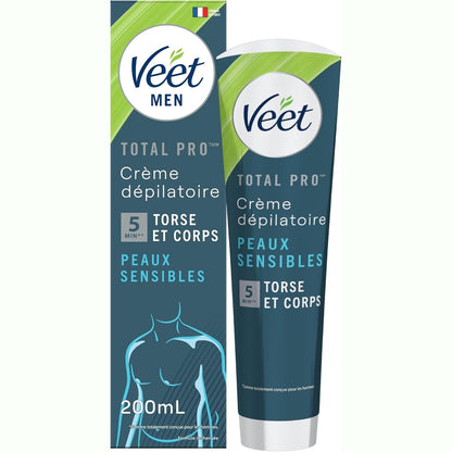 322123 - VEET Men - Krem për heqjen e qimeve për meshkuj - Lëkurë e ndjeshme - 200 ml