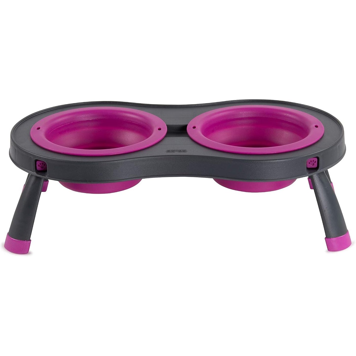 293236 - DEXAS POPWARE - Ushqyes për Kafshë Shtëpiake, i Ngritur, i Dyfishtë, Kapacitet 1 Filxhan, Ngjyrë Fuksi