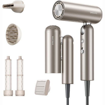 274855 - DREAME, Tharëse Flokësh Pocket Pro, 300g, Motor 110,000 rpm, 57°C, Tharje NTC 40s