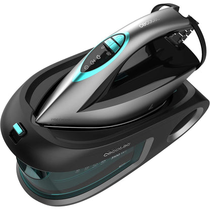 277370 - CECOTEC Gjenerator avulli horizontal IronHero 3200, 3200 W, 8 bare, Avull i vazhdueshëm 150 g/min, Shtim avulli 420 g/min, Pllakë Turbo Slide, Fikje automatike, Cyclo Clean