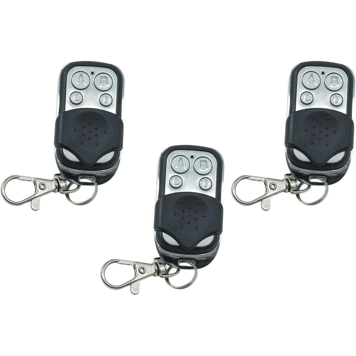 310552 - Set me 3 telekomanda universale, kod i fiksuar, frekuencë 433.92 MHz, për porta automatike