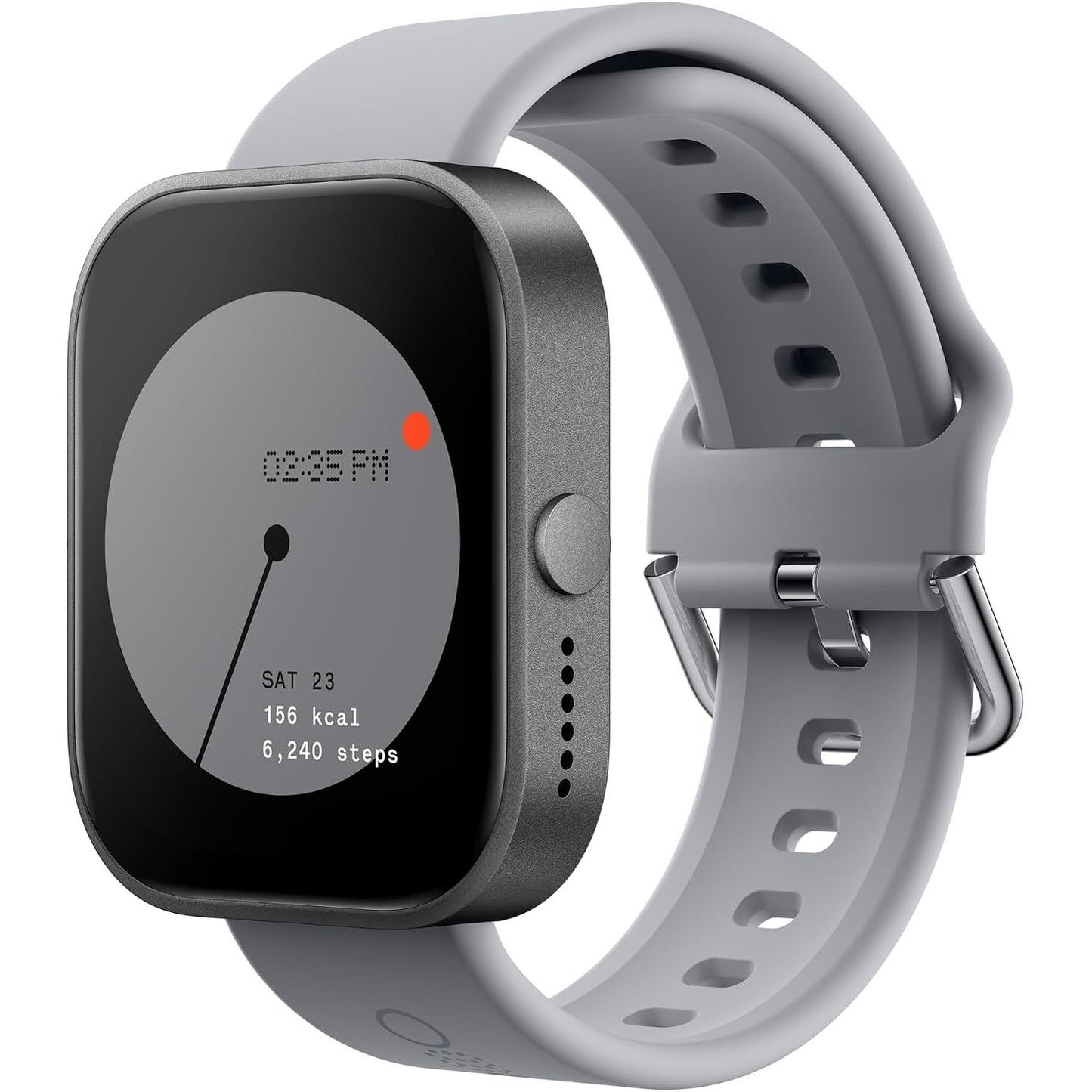 266318 - CMF Orë inteligjente nga Nothing Watch Pro me ekran AMOLED 1.96", monitorues fitnesi, GPS me shumë sisteme, thirrje Bluetooth me ulje të zhurmës AI dhe deri në 13 ditë jetëgjatësi baterie - Gri hiri