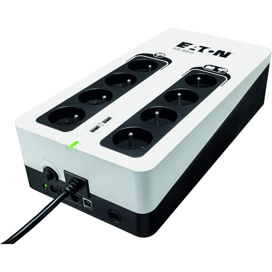 111366 - EATON Furnizim me Energji të Pandërprerë 3S850F (UPS), 850 VA, 510 W, me 8 Priza AC