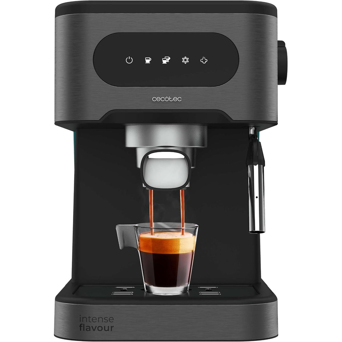 288234 - CECOTEC Makinë Espresso Power Espresso 20, Presion 20 Bar, Avull i rregullueshëm, përgatitje të ftohtë, Makinë Espresso dhe Kapuçino
