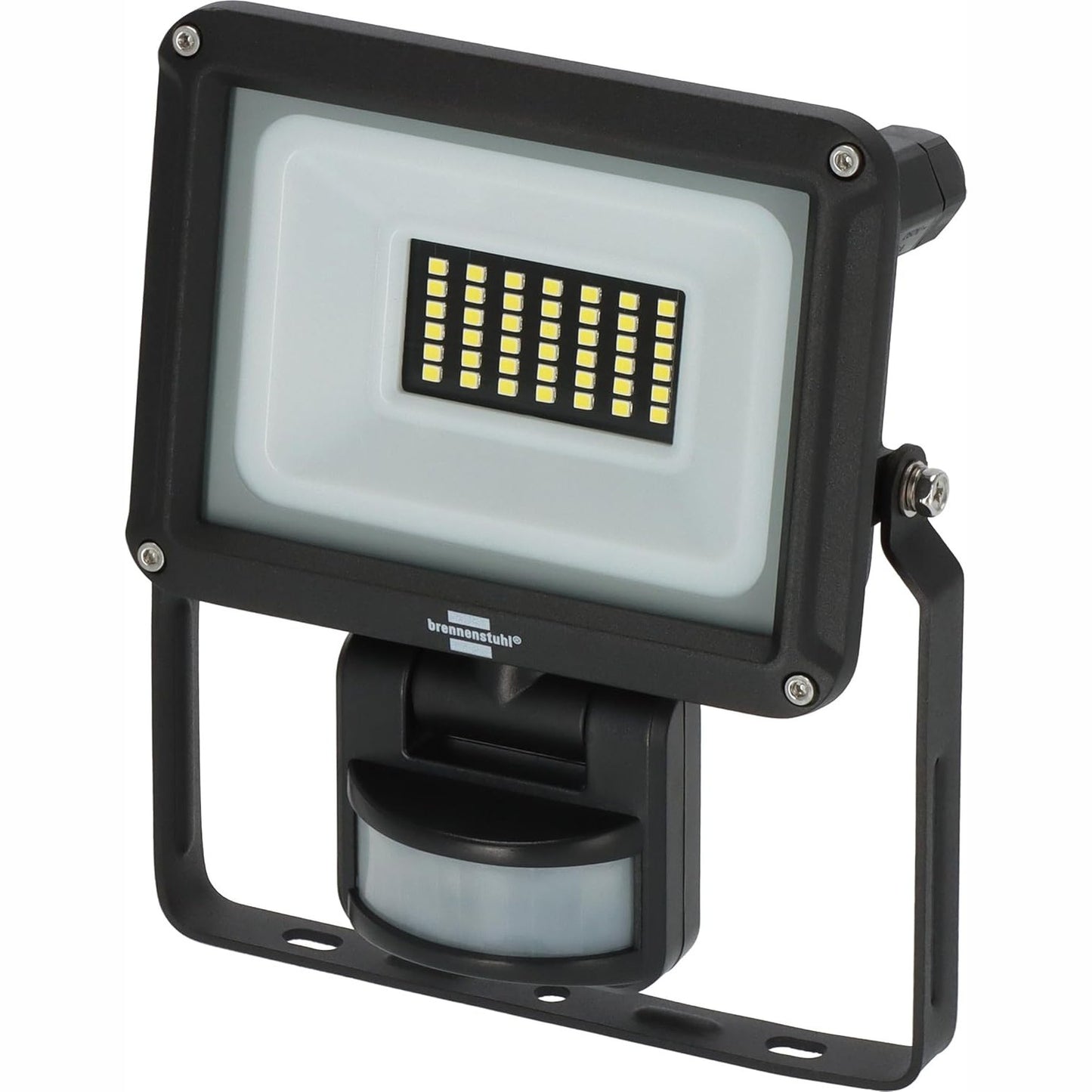 246044 - Dritë LED BRENNENSTUHL JARO 3060 P, dritë muri LED IP65, 20W, 2300lm, 6500K, me detektor lëvizjeje, sensor muzgu