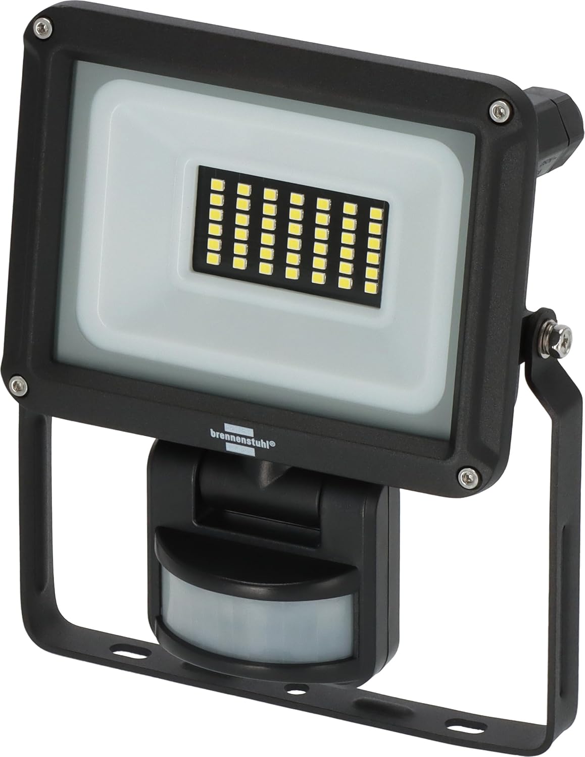255889 - BRENNENSTUHL Dritë LED JARO 3060 P, Dritë Muri LED për Përdorim të Jashtëm, IP65, 20W, 2300lm, 6500K, me Detektor Lëvizjeje dhe Sensor Muzgu
