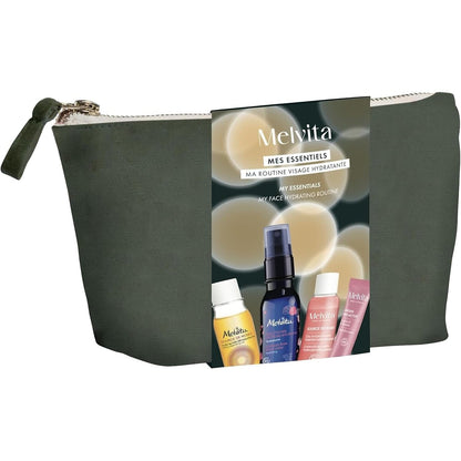 297141 - MELVITA Kit për Kujdesin e Fytyrës për Udhëtim, për të gjitha llojet e lëkurës