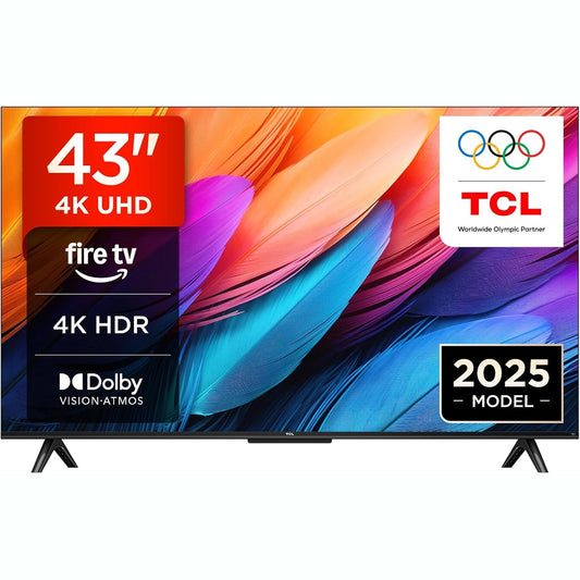 267528 - TCL TV 43PF650, 43 inç (109 cm), 4K Ultra HD, HDR, Smart LED, Fire TV, Dolby Vision, Dolby Atmos, DTS, Alexa e integruar, Airplay2, Miracast