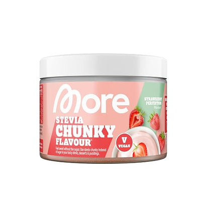 301023 - Shije e trashë, Luleshtrydhe e Përsosur, 150 g, vegan, pluhur aromatik për ëmbëlsim, pa shumë sheqer dhe kalori, me inulinë dhe laktazë - prodhuar në Gjermani