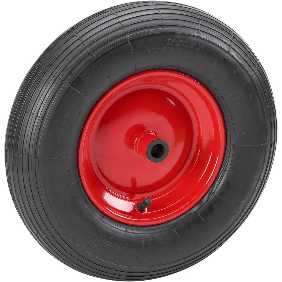313741 - Metafranc Gomë pneumatike Ø 340 mm - rrotë çeliku - lloji 3.50 - 6 - kapacitet ngarkese 180 kg - me kushinetë të thjeshtë