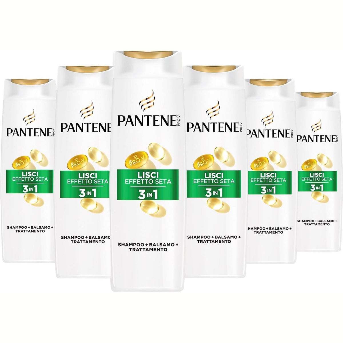 311375 - PANTENE Pro-V Shampo 3-në-1, Pako me 6 x 300 ml