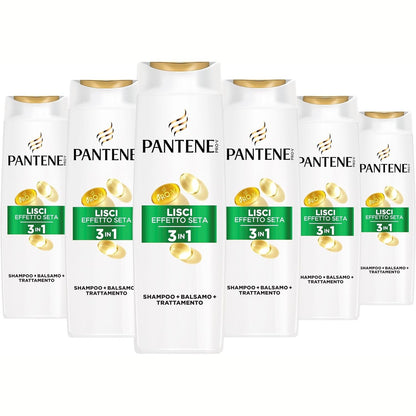 311375 - PANTENE Pro-V Shampo 3-në-1, Pako me 6 x 300 ml