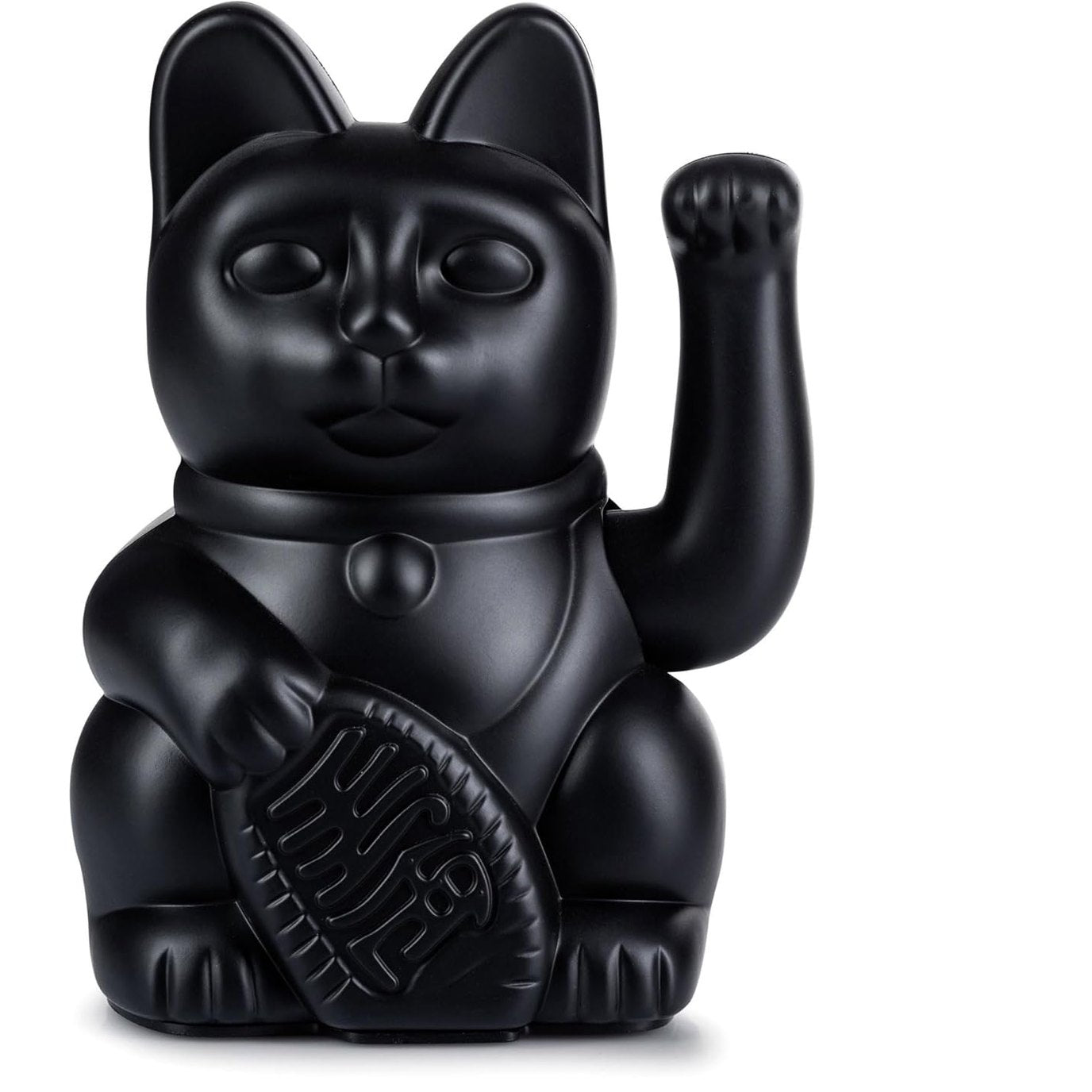222993 - DONKEY PRODUCTS - Lucky Cat mace që valëvitet, e zezë, plastike, 15 cm, 330466
