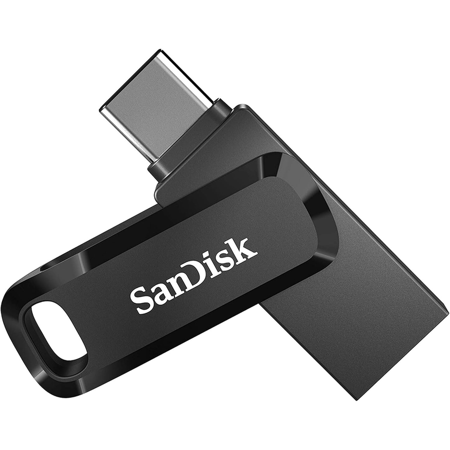 273612 - SanDisk Ultra Dual Drive Go 64GB, Lidhës USB Type-C dhe Type-A, Shpejtësi deri në 300MB/s, e zezë