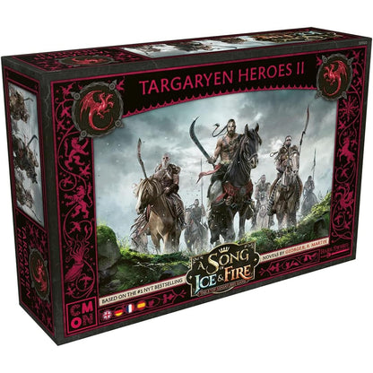 293205 - CMON, Një Këngë Akulli dhe Zjarri – Heronjtë e Shtëpisë Targaryen II, Zgjerim, Për Tavolinë, 2 Lojtarë, Mosha 14+, 45+ Minuta, Gjermanisht, Shumëgjuhëshe