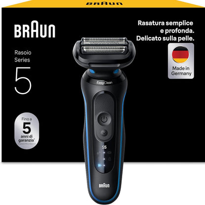 289512 - BRAUN Makinë rroje elektrike për meshkuj Seria 5, model 51-B1000s, blu