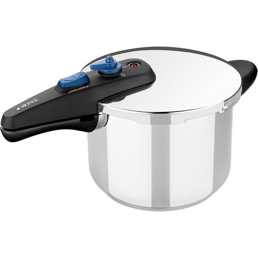 226158 - MONIX Veloce Tenxhere me presion prej çeliku inox, 6 litra, e përshtatshme për të gjitha llojet e kuzhinave