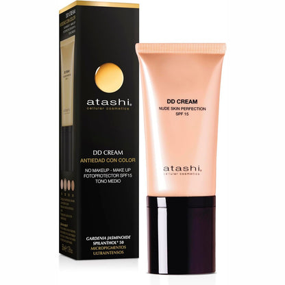 275289 - ATASHI Krem Anti-Aging DD, Trajtim anti-plakje me nuancë, SPF 15, 50 ml