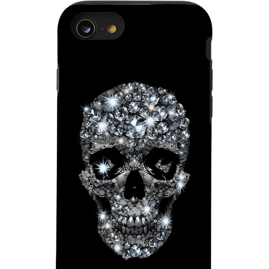 189728 - APPLE Kafka me Diamante dhe Dizajn Grafik për iPhone SE (2020) / 7/8