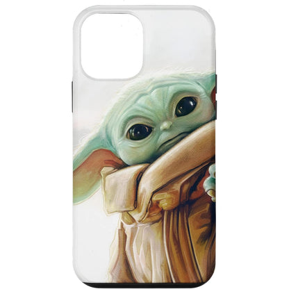 310187 - STAR WARS Mbështjellëse e bardhë The Mandalorian Grogu për iPhone 12 mini