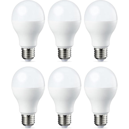205337 - AMAZON BASICS Llambë LED E27 A60 me Bazë Vidë, 14W (Ekuivalente 100W Inkandeshente), e Bardhë e Ngrohtë, me Errësim - Pako 6 Copësh