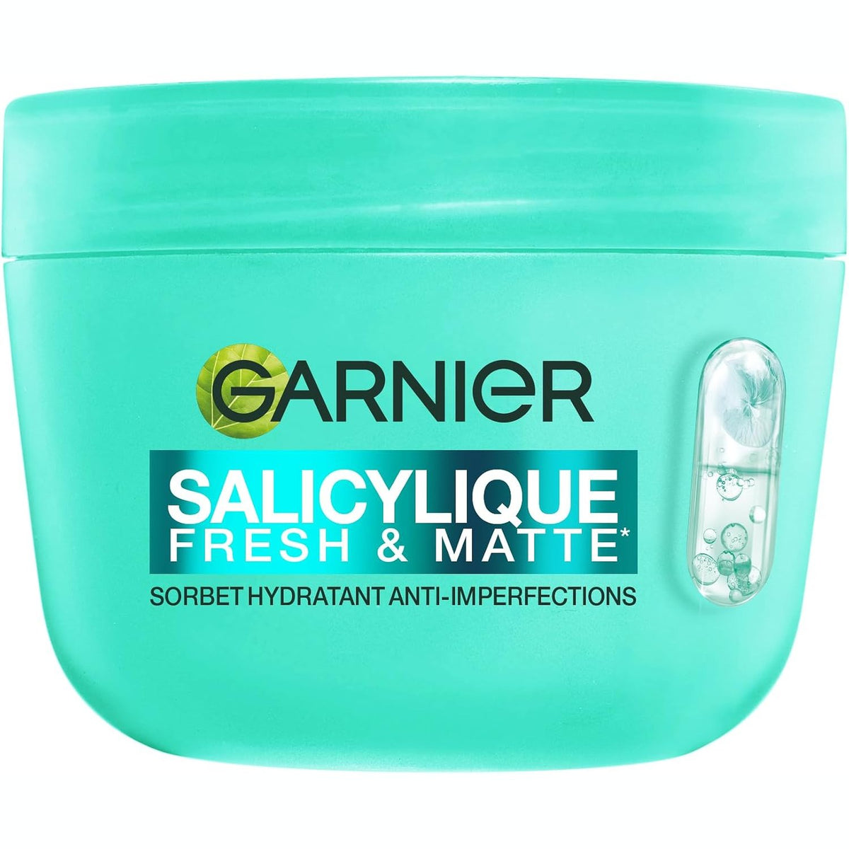 318870 - GARNIER Acid Salicilik Krem Sorbet Hidratues, 85 ml, zbut lëkurën, njëtrajtëson tonin, zvogëlon poret dhe sebumin, për të gjitha llojet e lëkurës