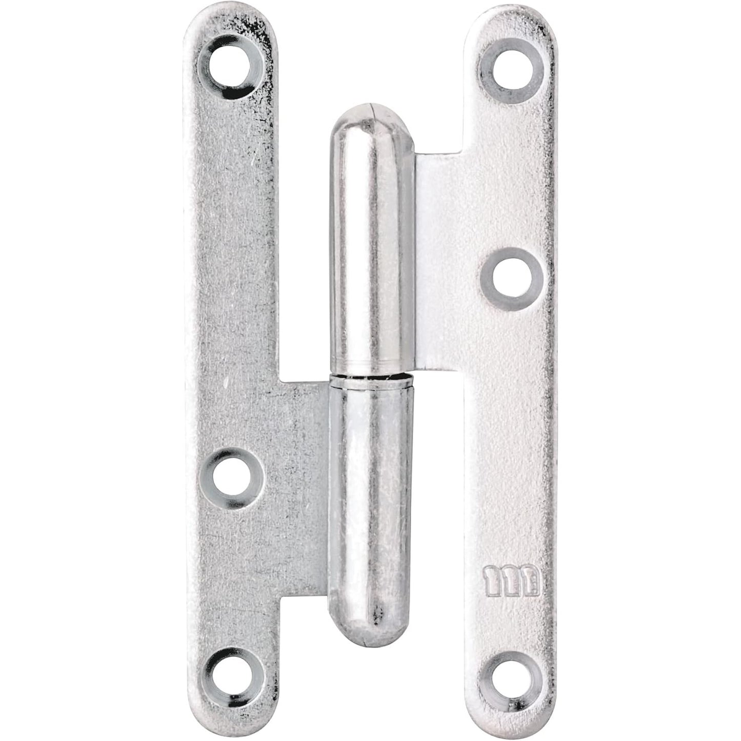 163445 - ALBERTS Menteshë me Ngritje e Tipit Paris, Majtas ose Djathtas, Zink Blu i Elektrolizuar, 110 x 55 mm, Set Prej 12 Copë, Modeli 865443