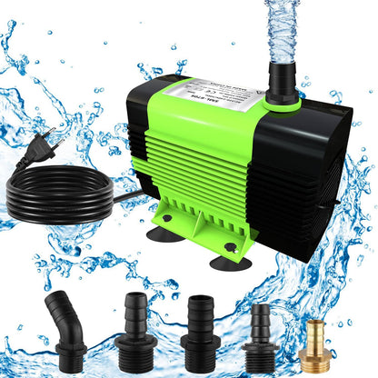 313413 - Lnicez Pompë uji zhytëse 50W, 3500 L/H për shatërvanë kopshti dhe akuariume me 5 gryka dhe një kokë 2.8 m