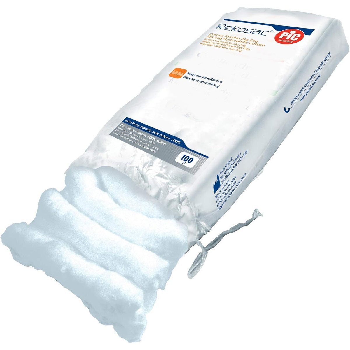 306728 - ZIG ZAG Pambuk absorbues Pic Solution, 500 g