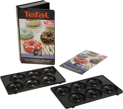 222945 - TEFAL Set për Mbledhjen e Ushqimeve të Lehta, 2 pjata me petulla + 1 libër recetash XA801112