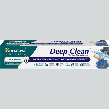 298910 - HIMALAYA - Pastë dhëmbësh bimore Deep Clean, 75 ml, Pa fluor, Ayurvedic