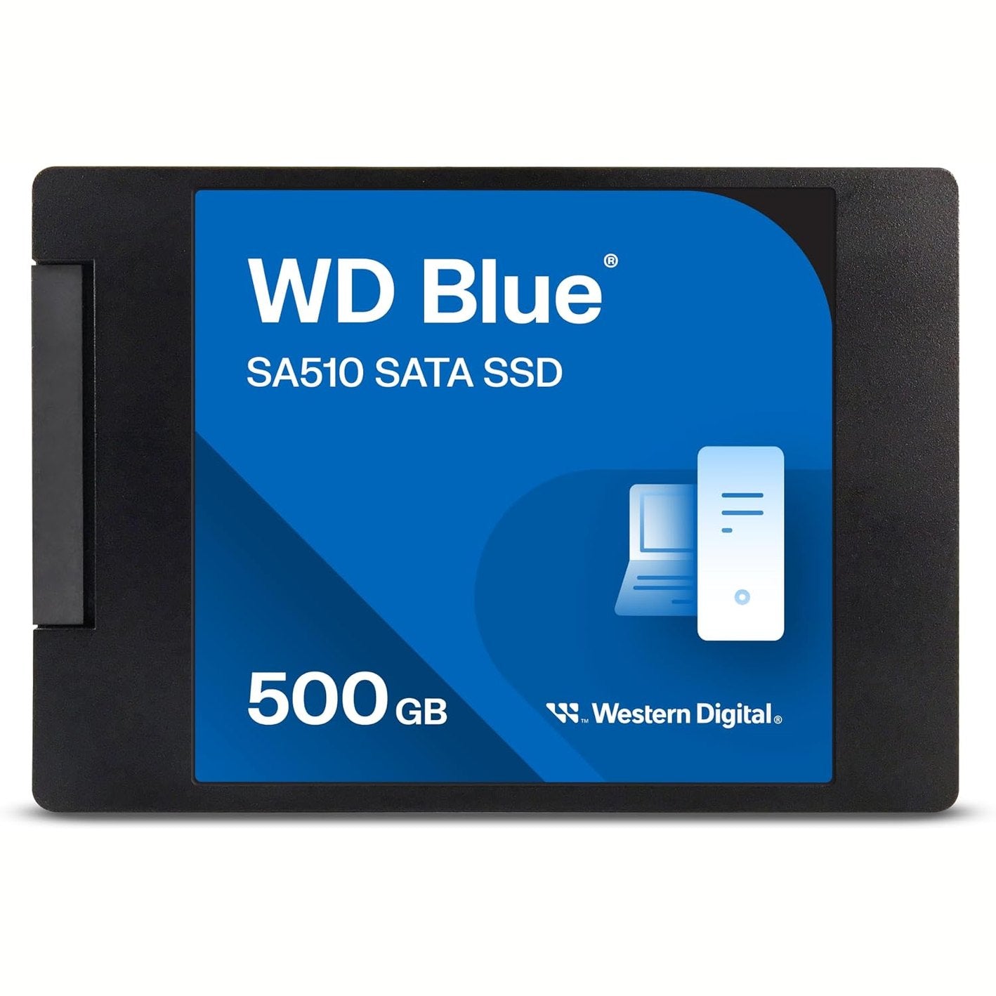 319631 - WD Blue SA510 SATA SSD 500 GB, 2.5 inç, Lexim deri në 560 MB/s, Shkrim deri në 510 MB/s, për PC/Laptop