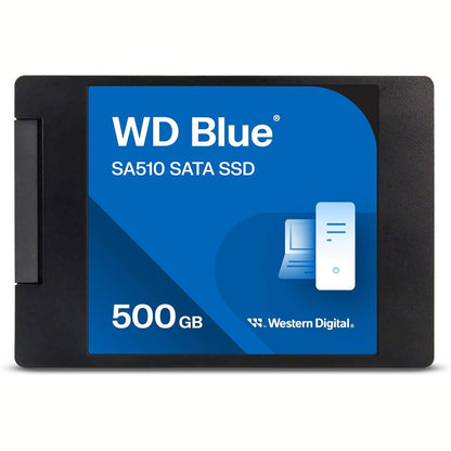 319631 - WD Blue SA510 SATA SSD 500 GB, 2.5 inç, Lexim deri në 560 MB/s, Shkrim deri në 510 MB/s, për PC/Laptop