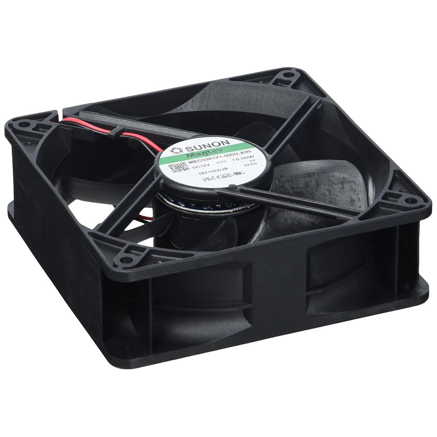 269280 - SUNON 12V 10.1W 120x120x38mm, 234.4m³/h, 48dBA, Sunon MEC0381V1-A99