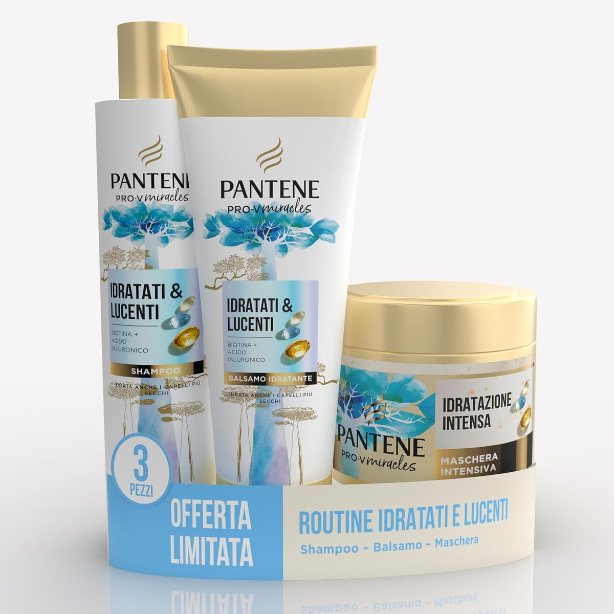 311577 - PANTENE Pro-V Miracles, set Dhurate për flokë hidratues dhe me shkëlqim