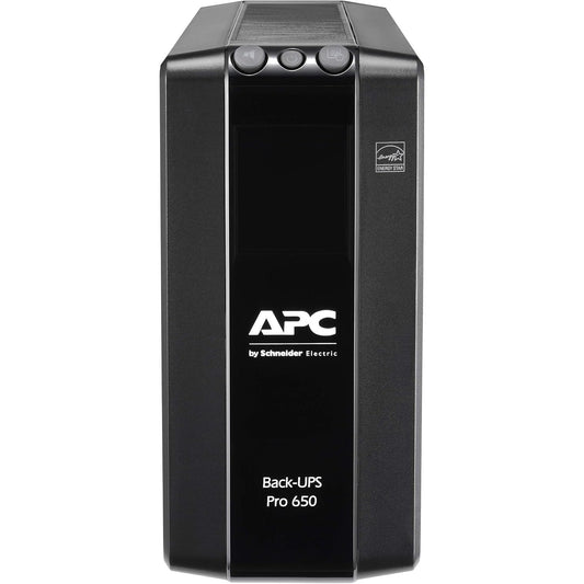 309447 - APC BY SCHNEIDER ELECTRIC Back UPS PRO - BR650MI - UPS 650VA, 6 priza IEC, ndërfaqe LCD, mbrojtje e linjës së të dhënave 1GB