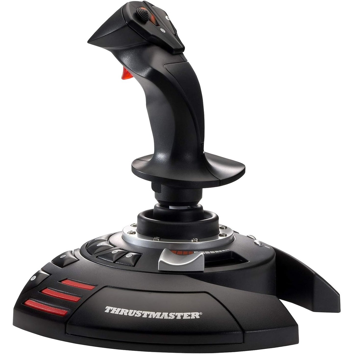 268136 - THRUSTMASTER T.Flight Stick X Joystick për PC, Plug & Play, Ergonomik, Timon rrotullues, Shkrepëse të shpejtë