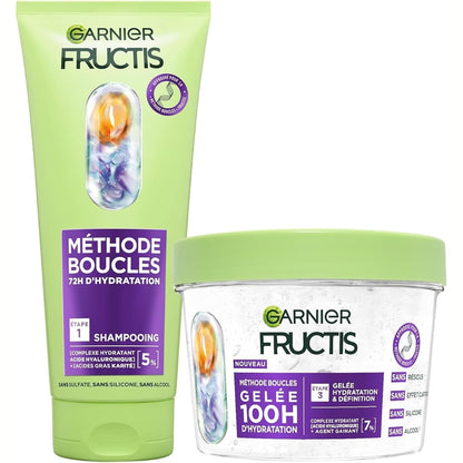 321698 - GARNIER Fructis Curl Routine Shampo dhe xhel hidratues 400ml
