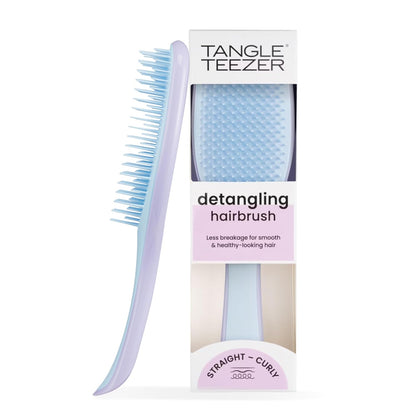 317541 - TANGLE TEEZER Furçë flokësh Ultimate Detangler, për flokë të lagur dhe të thatë, qime me dy nivele, ngjyrë vjollcë, blu e reve