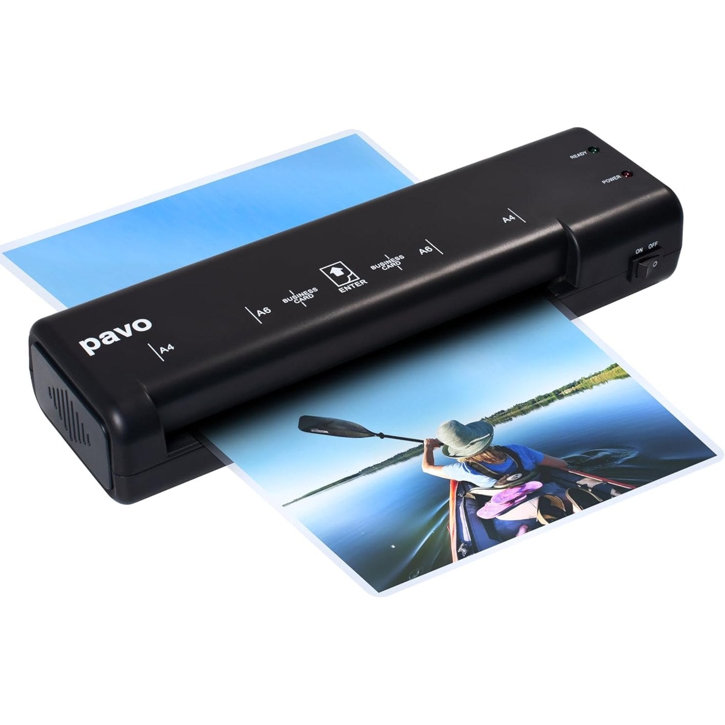 268869 - PAVO: Laminator Premium A4, përfshin 5 qese laminimi A4, model 8038718.